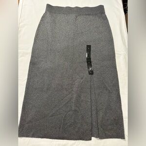 Banana Republic Silver Pull-On Women's Skirt-NWT